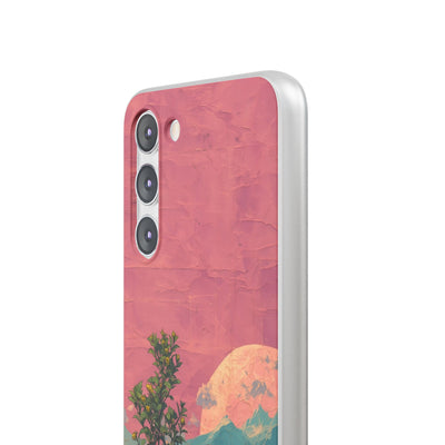 Lunar Pastel Bloom · Soft Phone Case for Samsung