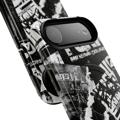 Underground Punk Collage · Tough 2.0 Magnetic Phone Case for iPhone · Black