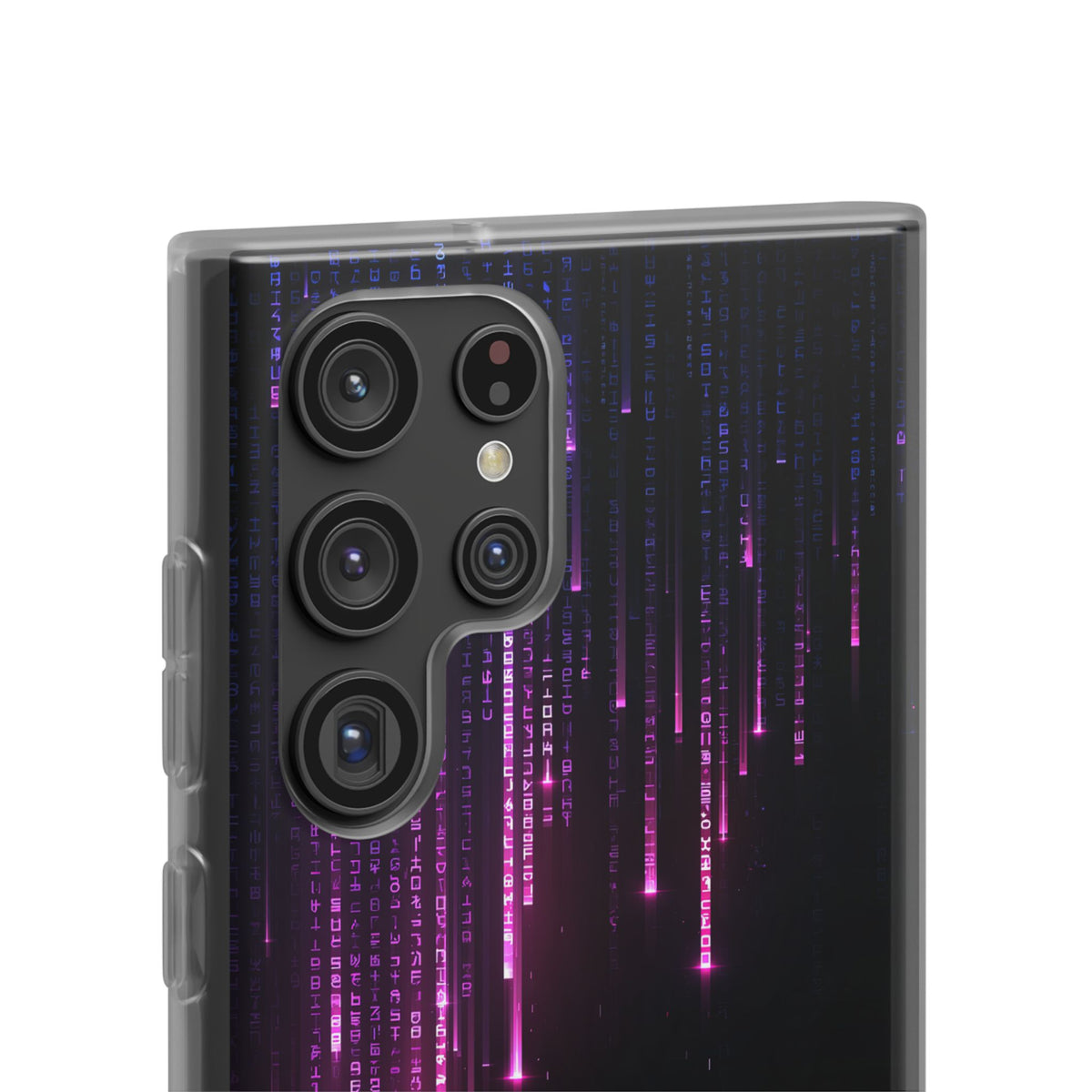 Binary Cascade · Lite Phone Case for Samsung · Black