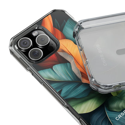 Tropical Leafburst iPhone 16 Pro Max Case - Impact