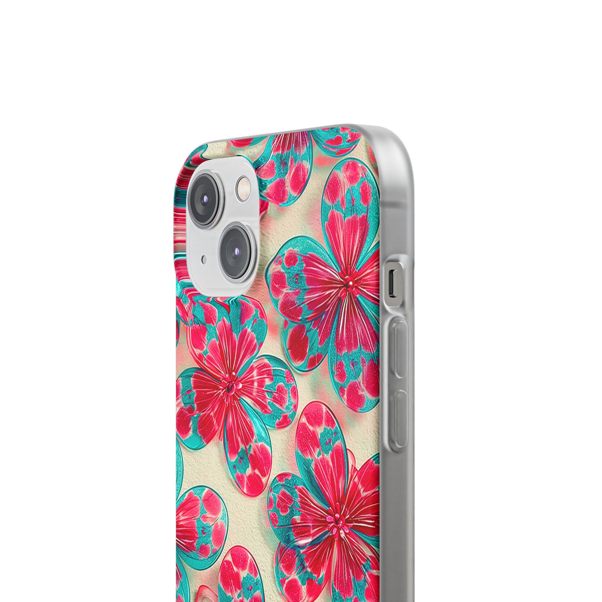 Lucite Jelly Bloom · Lite Phone Case for iPhone ·  Pink