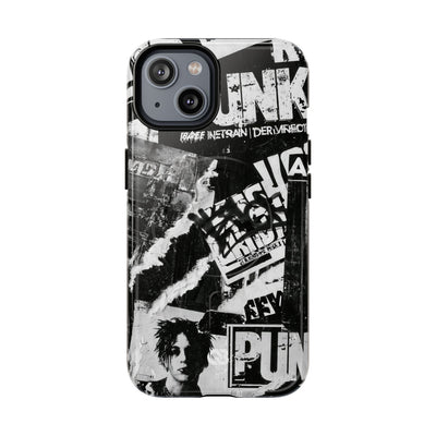 Underground Punk Collage · Tough 2.0 Magnetic Phone Case for iPhone · Black