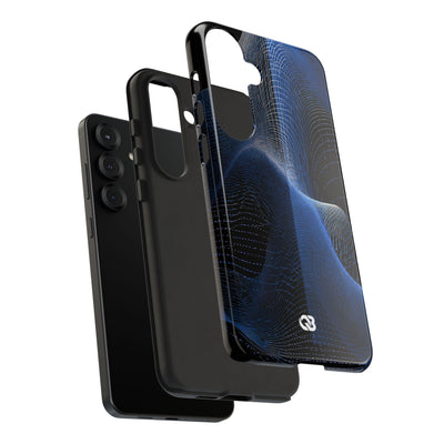 Blue Tough Phone Case for Samsung - Electric Blue Flux