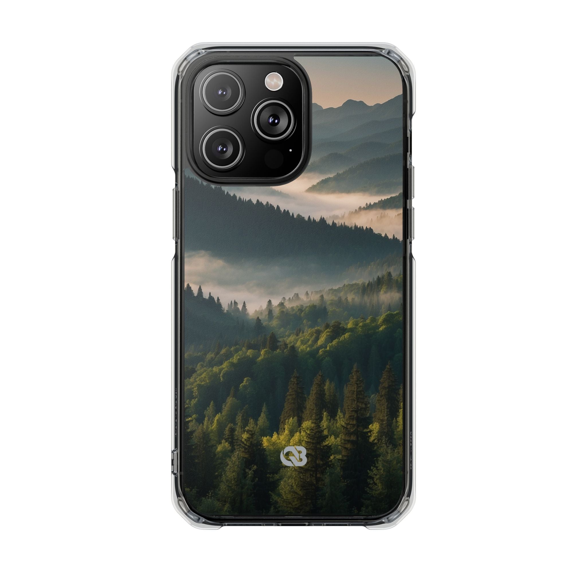 Foggy Mountain Ridge · Impact Handyhülle für iPhone · Magsafe