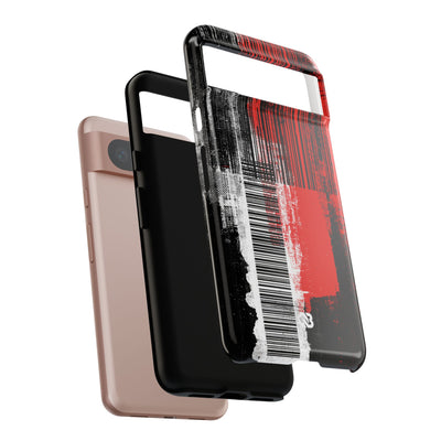 Distorted Barcode · Tough Phone Case for Pixel ·  Black