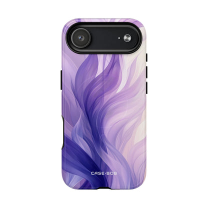 Purple Ribbon Waves iPhone 17 Air Case - Tough+ - CASE•BOB