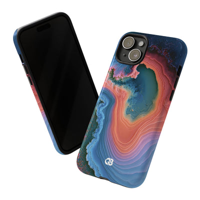 Luminous Resonance · Tough Phone Case for iPhone · Blue