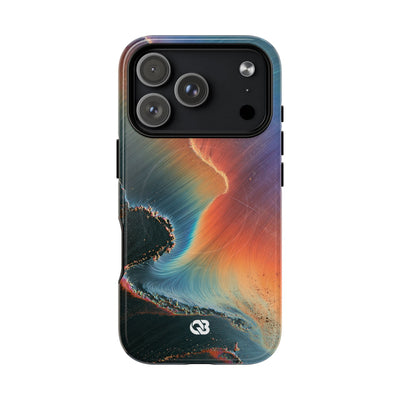 Prismatic Aura Shift · Tough 2.0 Magnetic Phone Case for iPhone · Blue