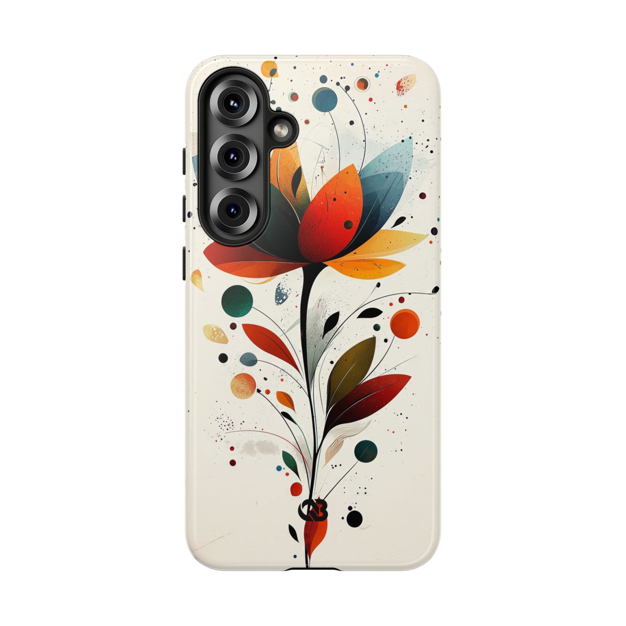 Burnt Petal Abstract · Tough Hoesje voor Samsung
