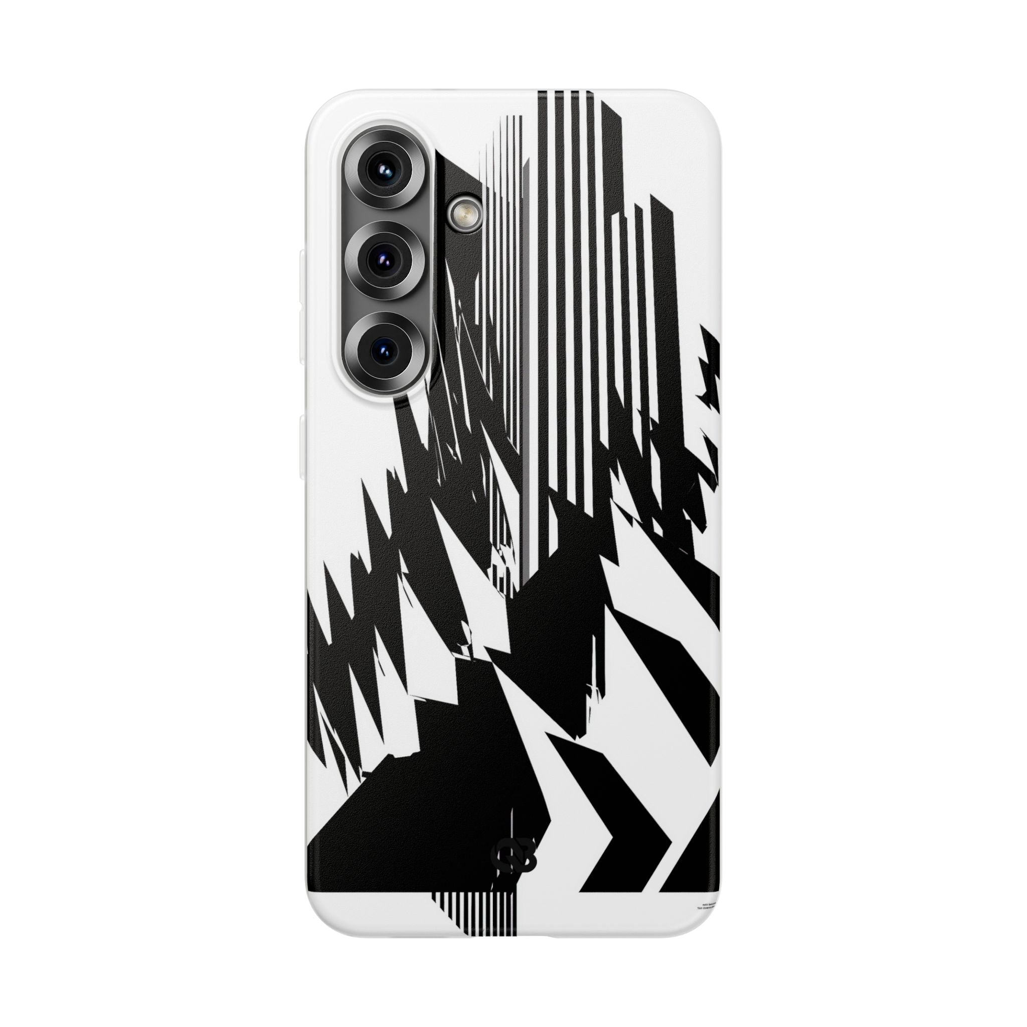 White Lite Phone Case for Samsung - Shattered Vector Spire