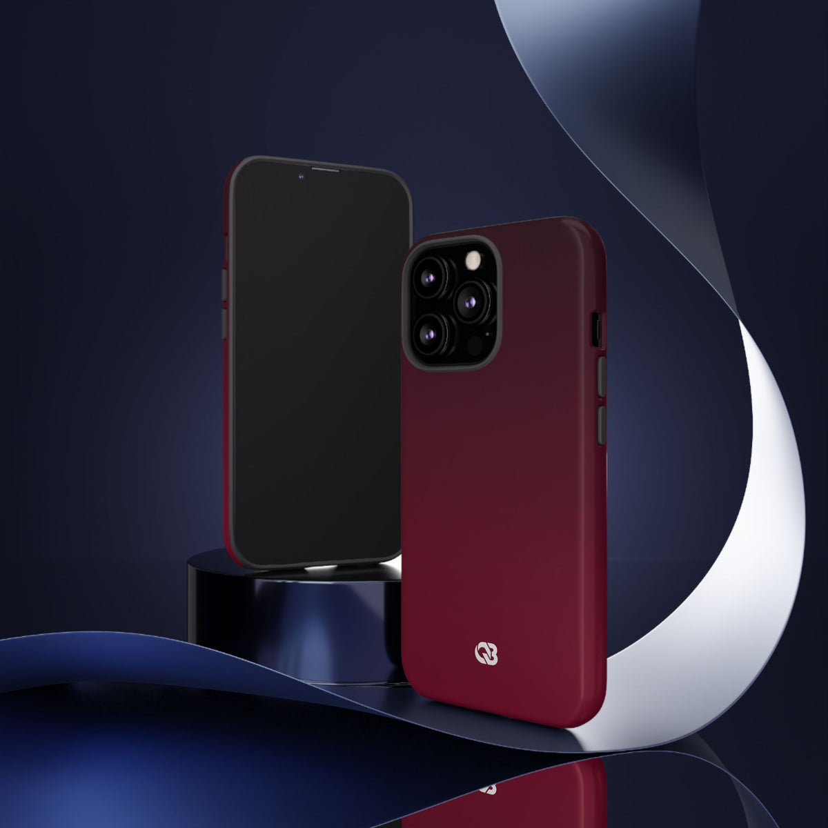 Bordeaux Spectrum · Tough Phone Case for iPhone · Red
