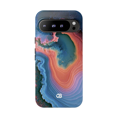 Luminous Resonance · Tough Phone Case for Pixel ·  Blue