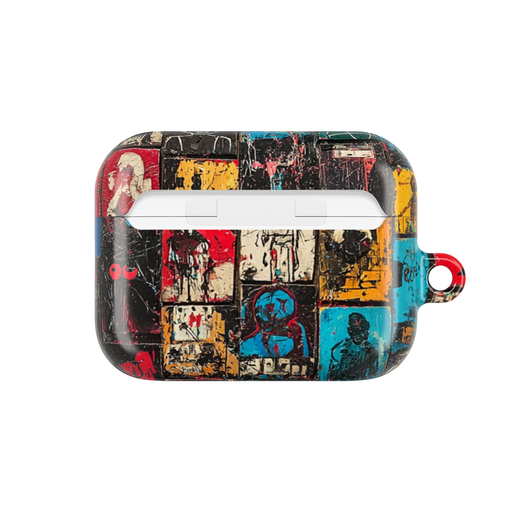 Portret Raster Crimson - AirPods Case