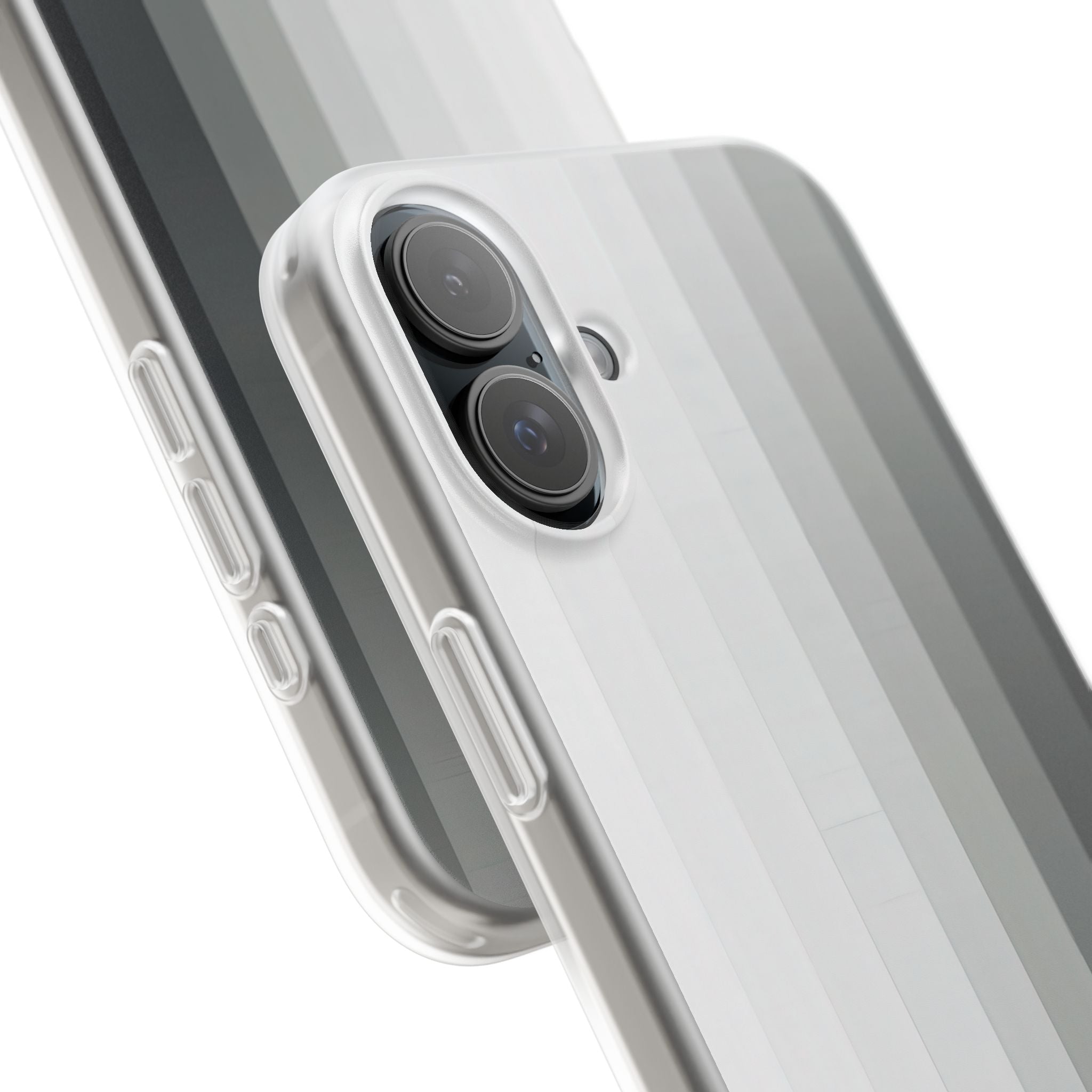 Gradient Bands iPhone 16 Plus Case - Soft