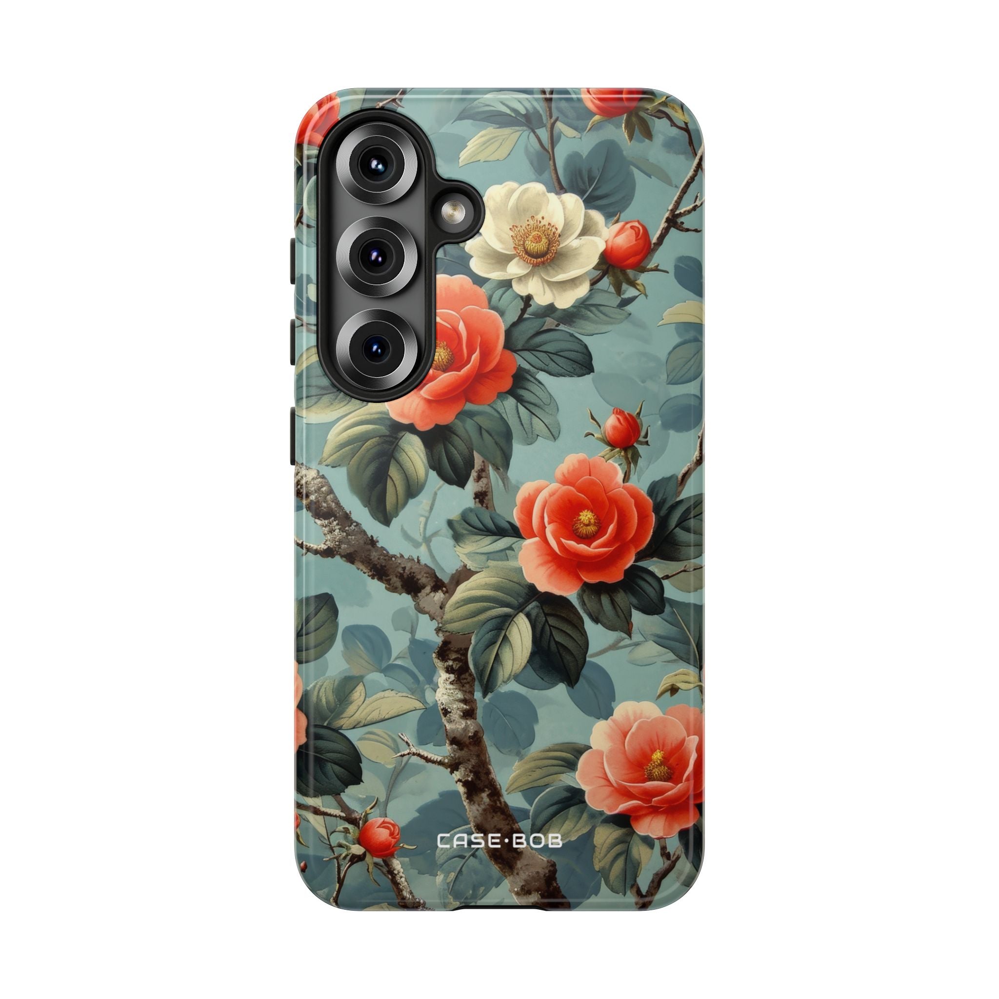 Coral Bloom Samsung S25 Case - Tough