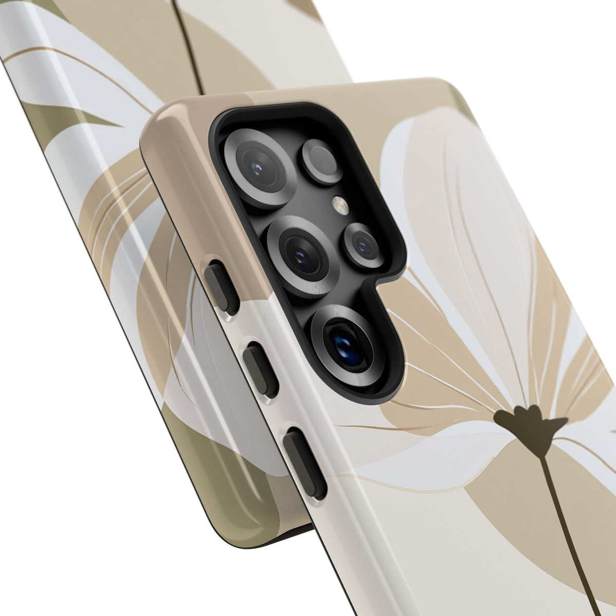 Soft Petal Bloom · Tough Phone Case for Samsung · Beige