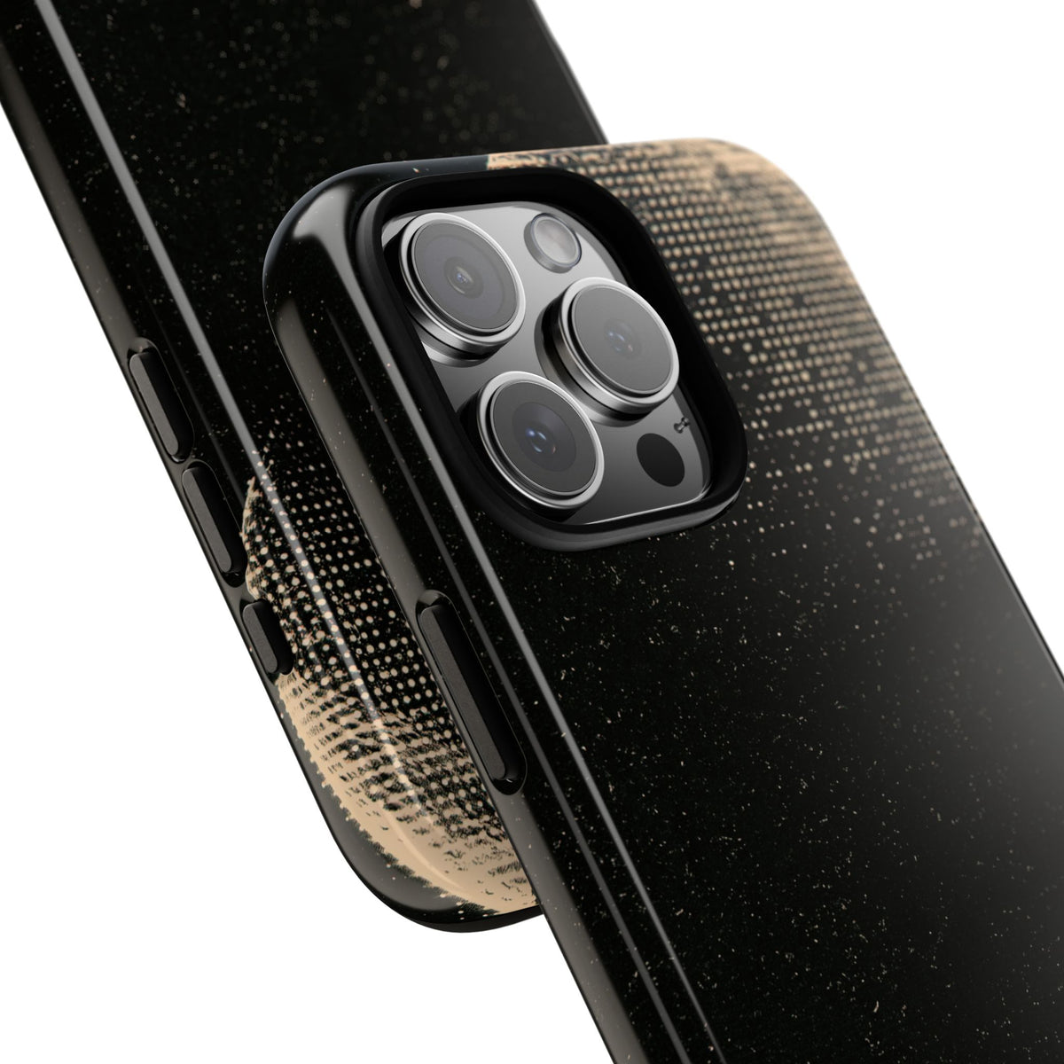 Lunar Metropolis Nocturne · Tough Phone Case for iPhone · Black