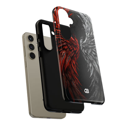 Split Crimson Wing · Tough Handyhülle für Samsung