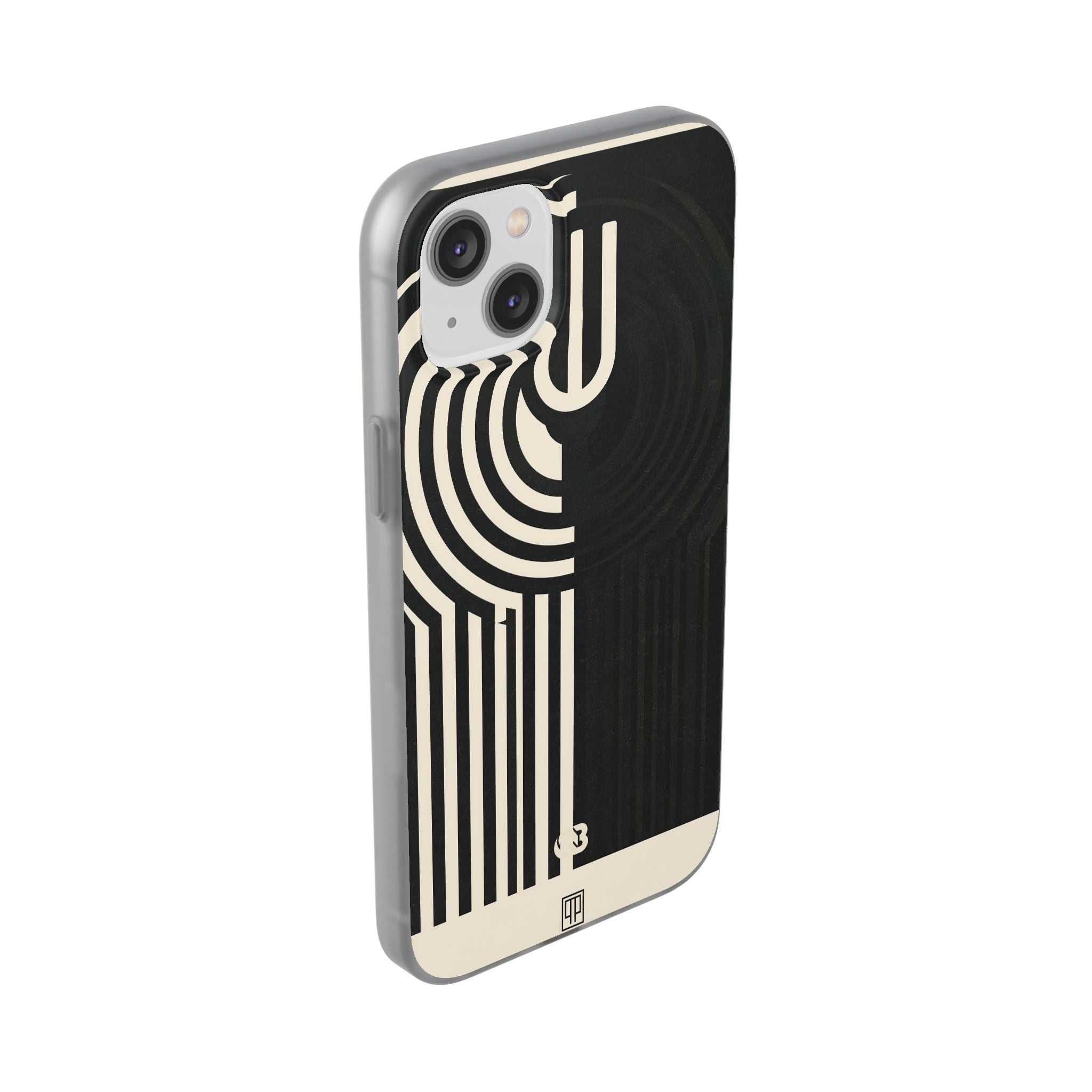 Beige Lite Phone Case for iPhone - Monolith Ivory Signal