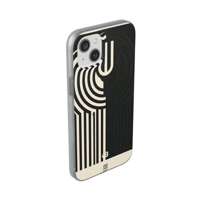 Beige Lite Phone Case for iPhone - Monolith Ivory Signal