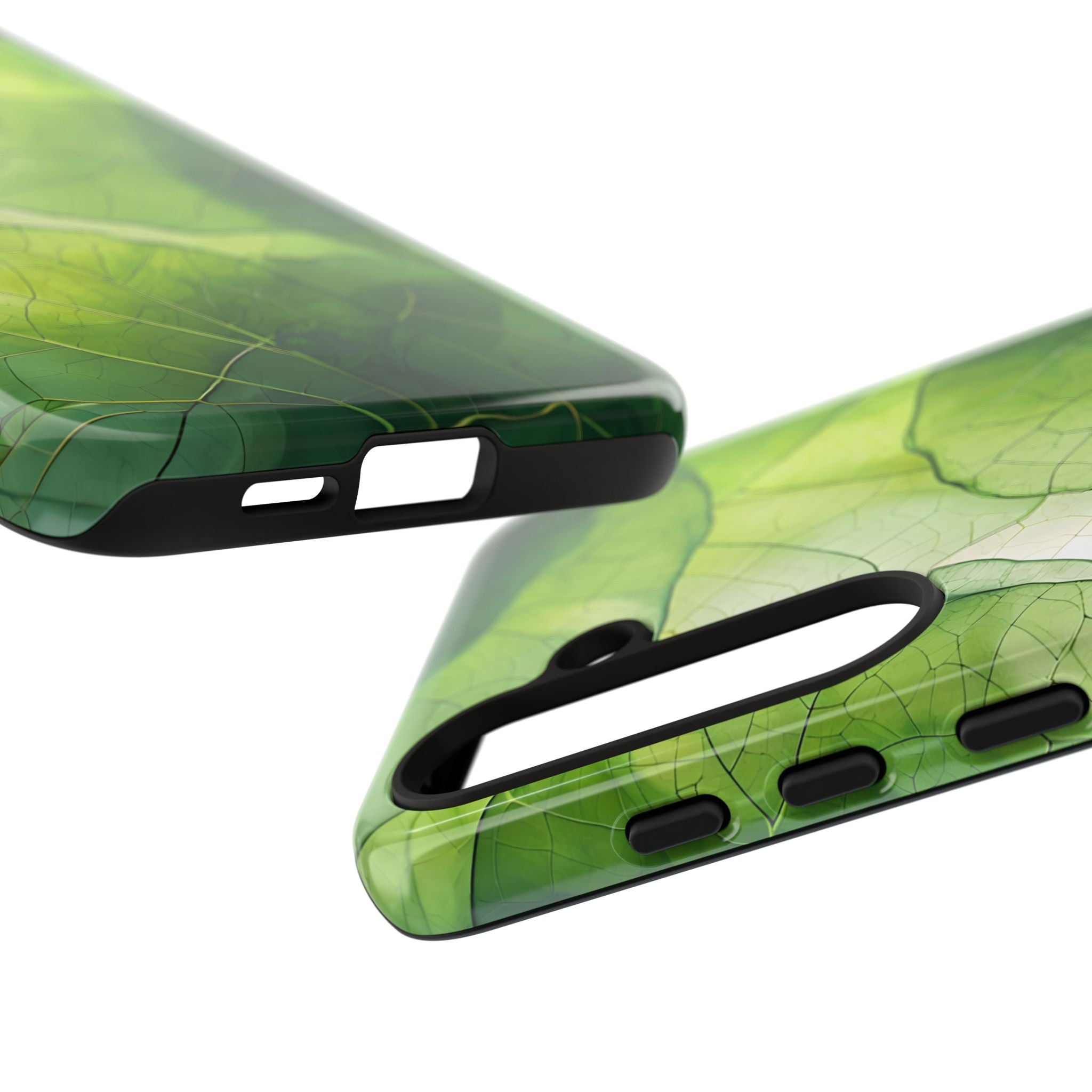 Emerald Leaf Veins · Tough Phone Case for Samsung