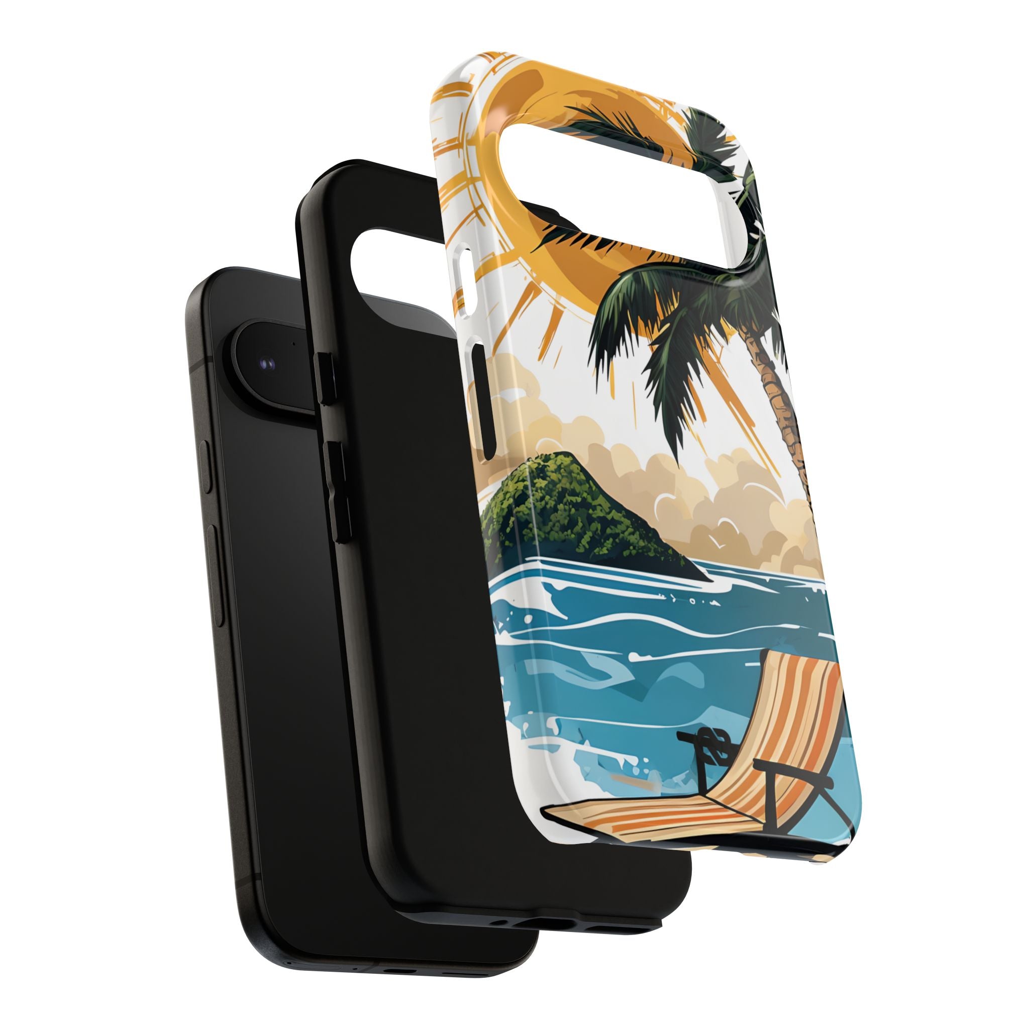 Radiant Coast Solitude · Tough Phone Case for Google Pixel