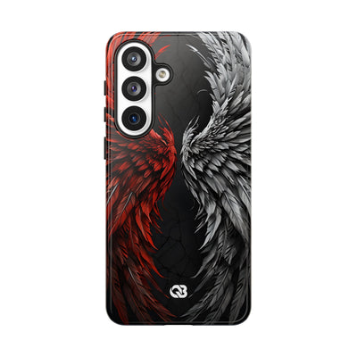 Split Crimson Wing · Tough Handyhülle für Samsung