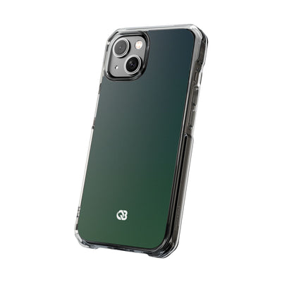 Green Impact MagSafe Phone Case for iPhone - Midnight Pine Horizon