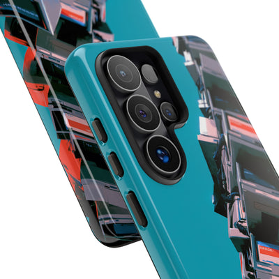 System Error Spire · Tough Phone Case for Samsung · Teal