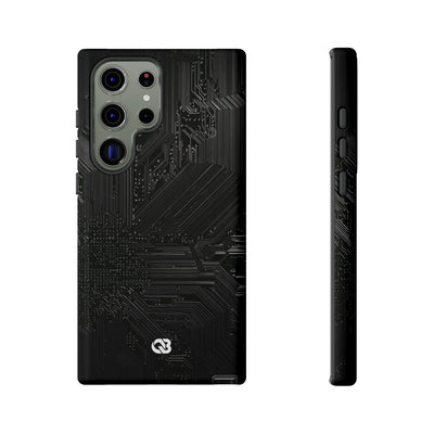 Obsidian Circuitry · Tough Phone Case for Samsung · Black