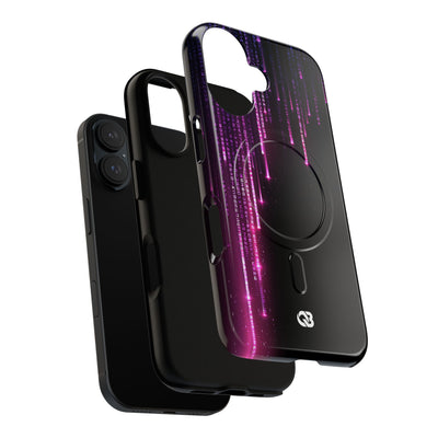 Binary Cascade · Tough 2.0 Magnetic Phone Case for iPhone · Black