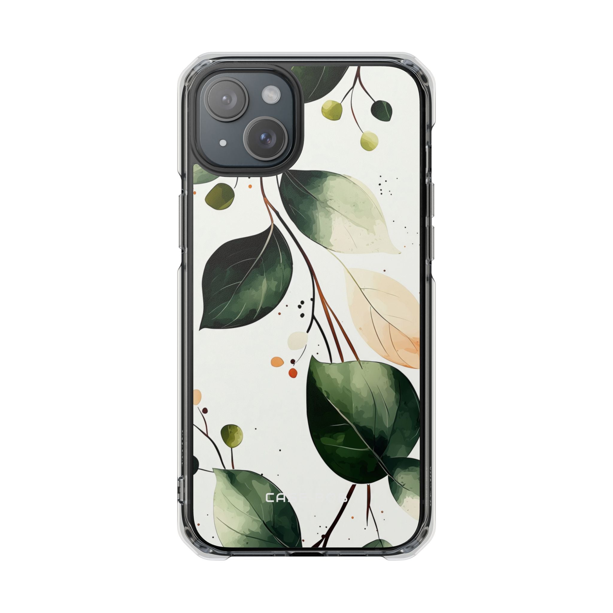 Greenberry Branch iPhone 15 Plus Skal - Impact