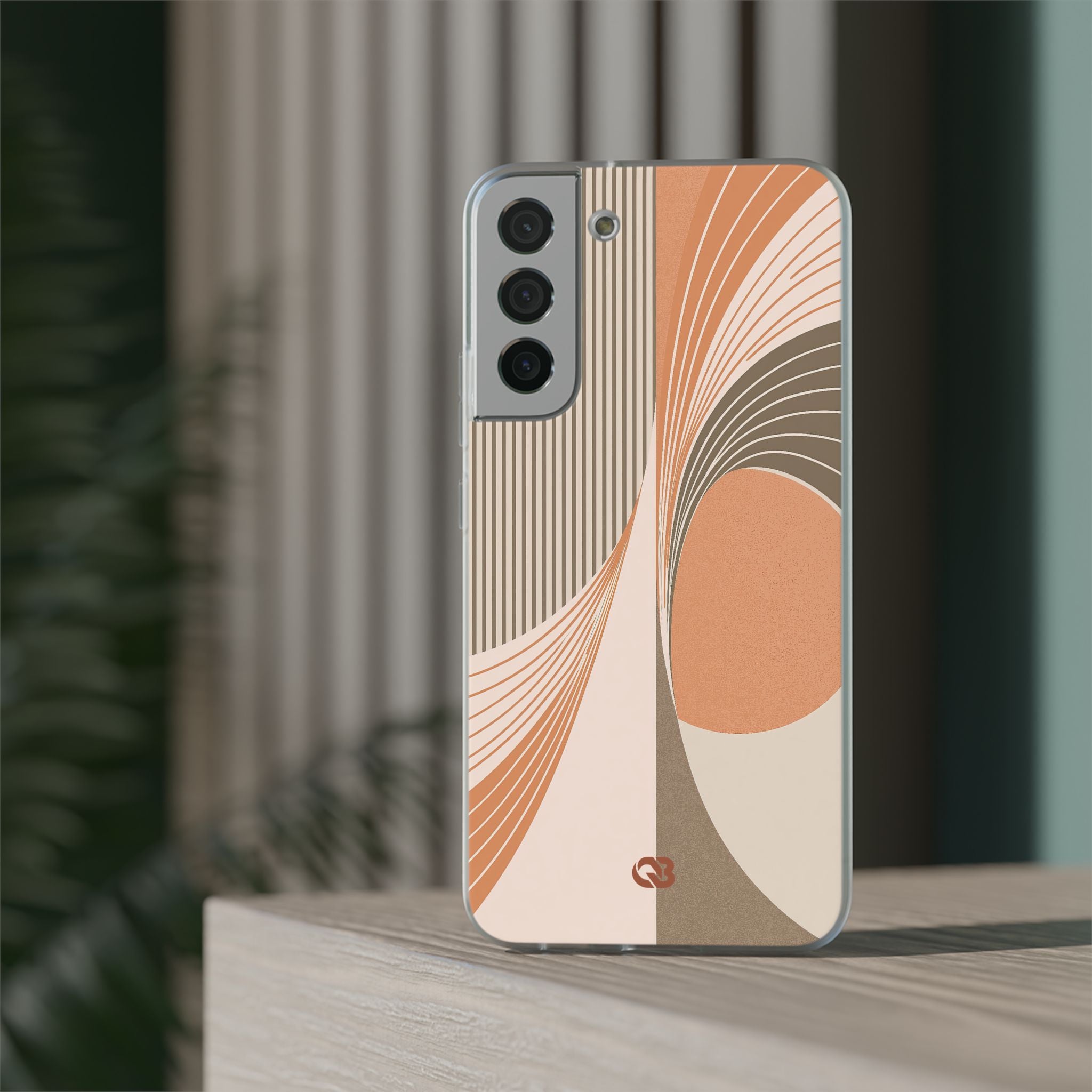 Orange Lite Phone Case for Samsung - Desert Arc Horizon