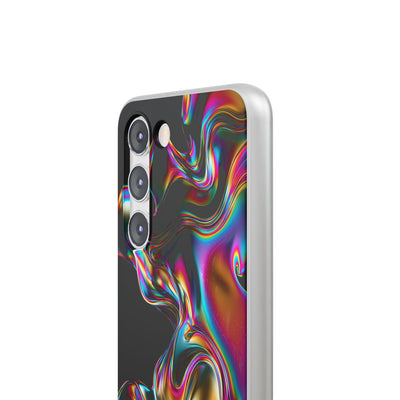 Purple Lite Phone Case for Samsung - Liquid Neon Chrome