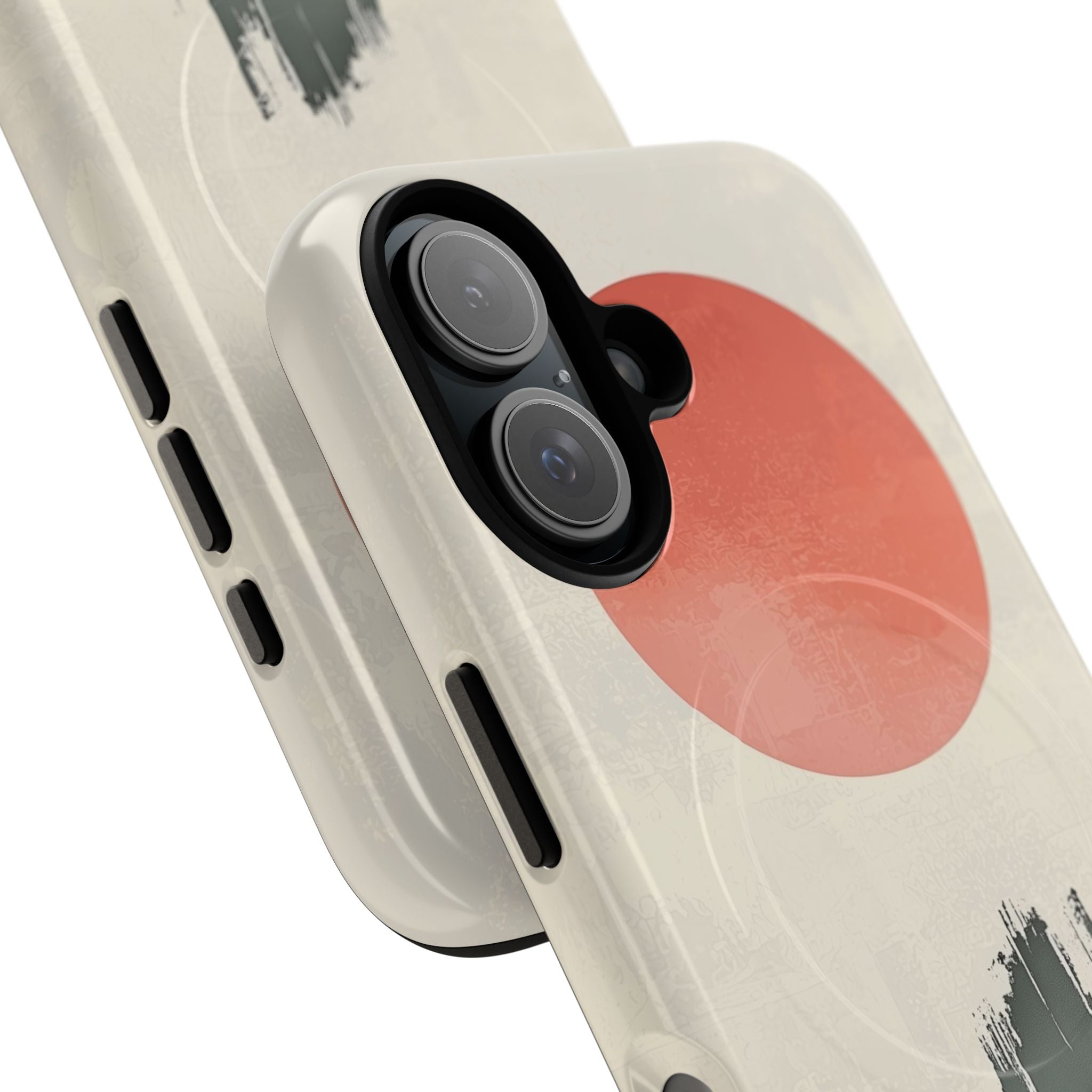 Crimson Sun Strokes · Tough+ Phone Case for iPhone · Magsafe