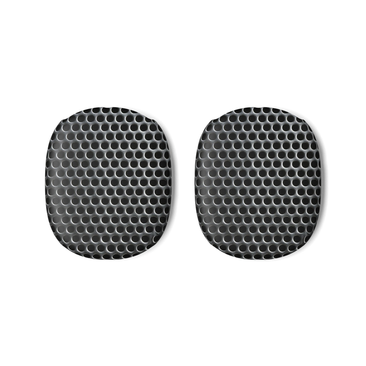 Brushed Perforated Steel · Hard Case for AirPods Max · Silver
