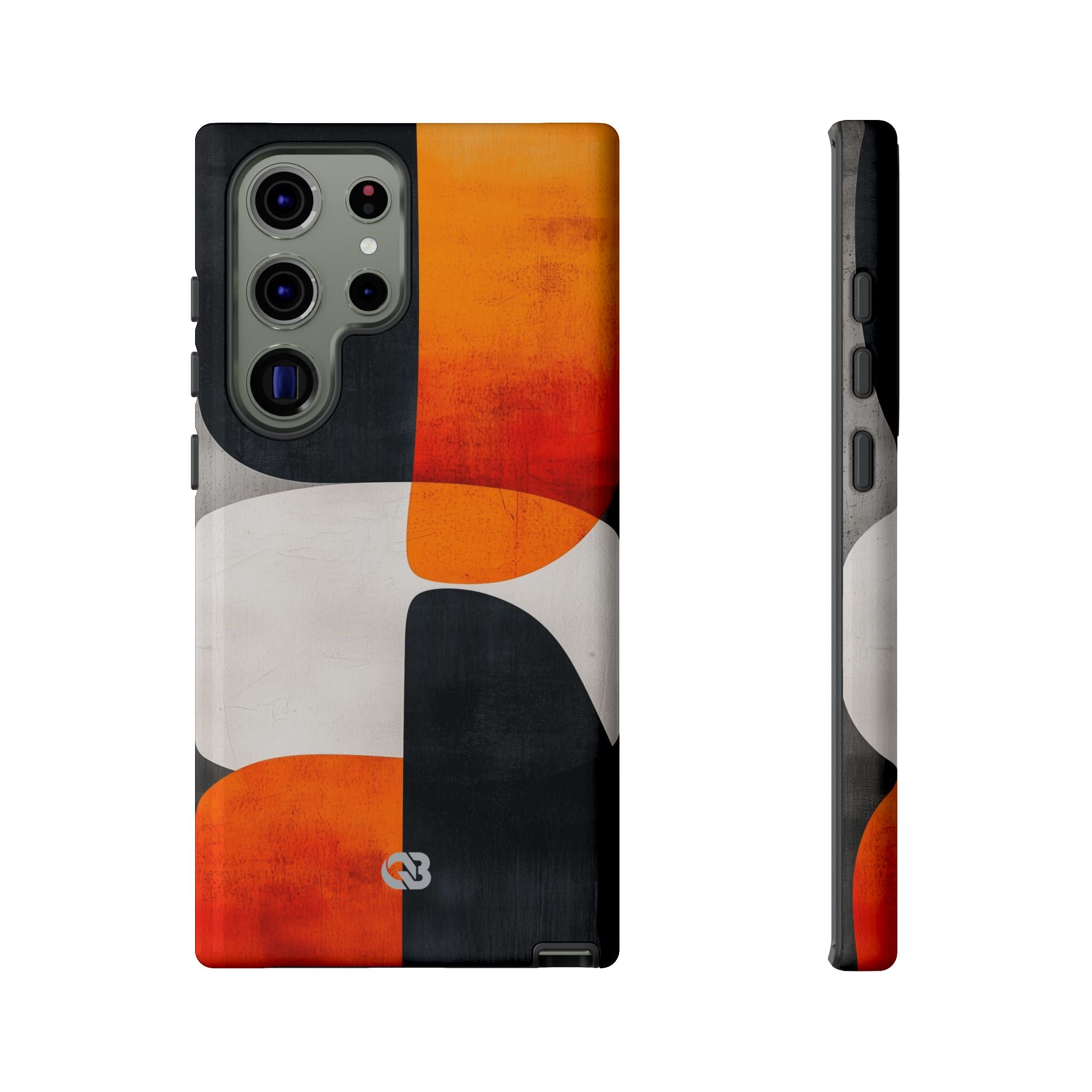 Burnt Amber Flow · Tough Phone Case for Samsung