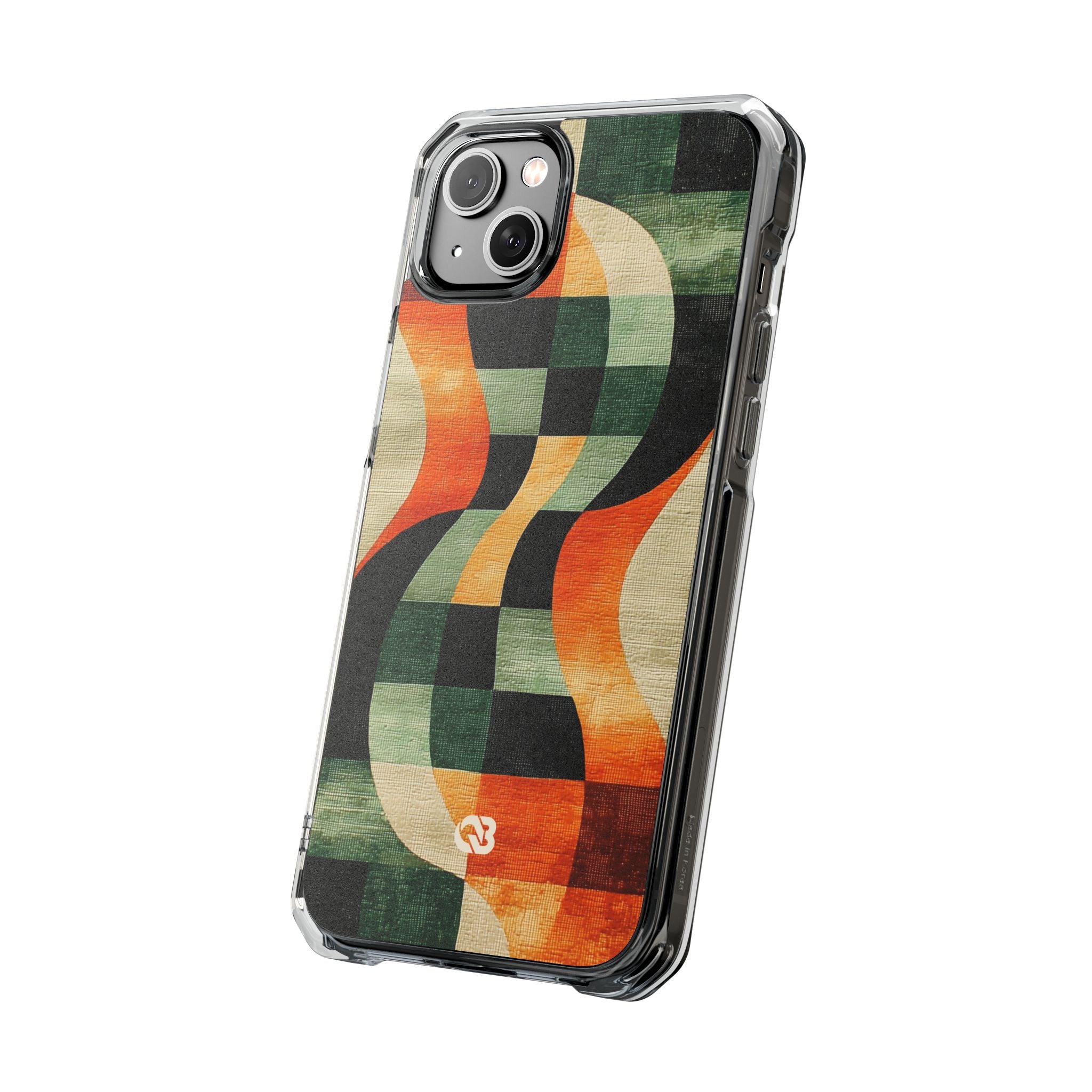 Burnt Orange Curve · Impact Handyhülle für iPhone · Magsafe