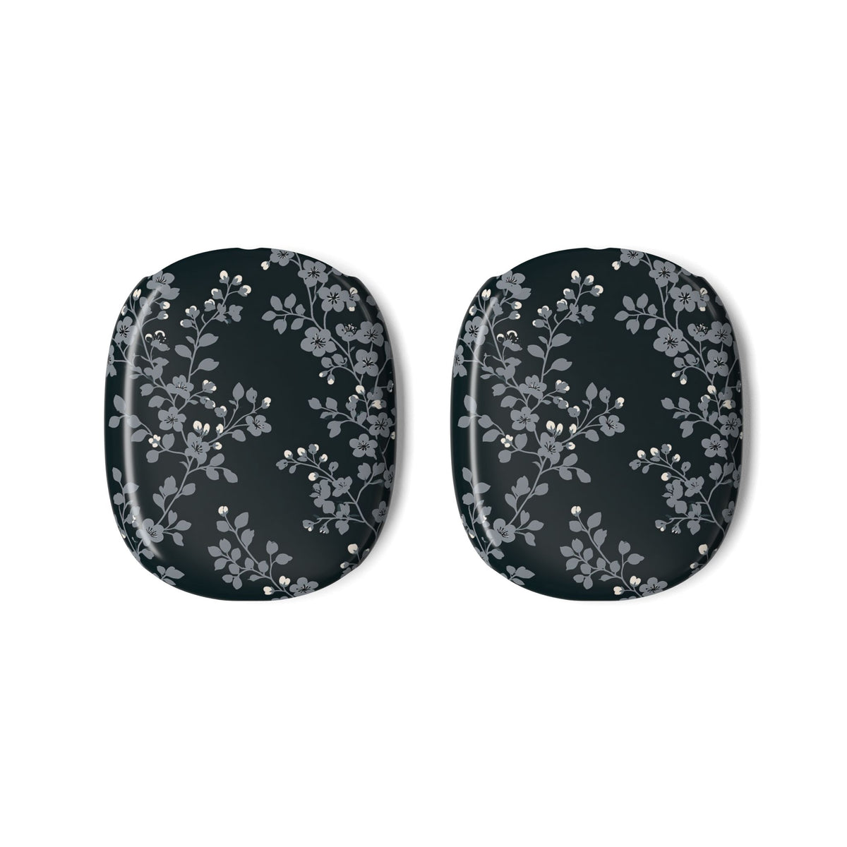 Nocturne Blossom Branch · Hard Case for AirPods Max · Black