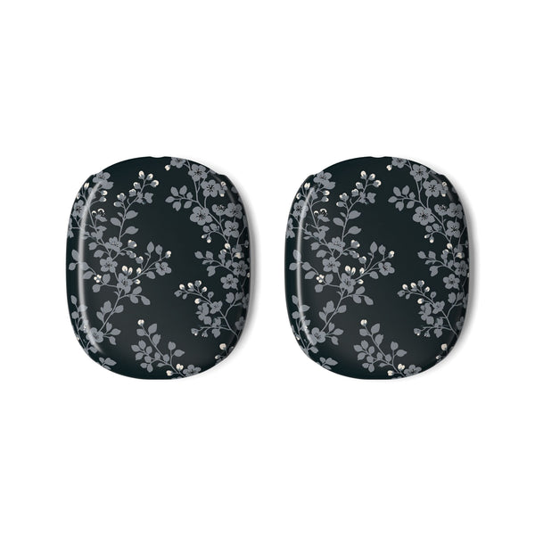 Nocturne Blossom Branch · Hard Case for AirPods Max · Black