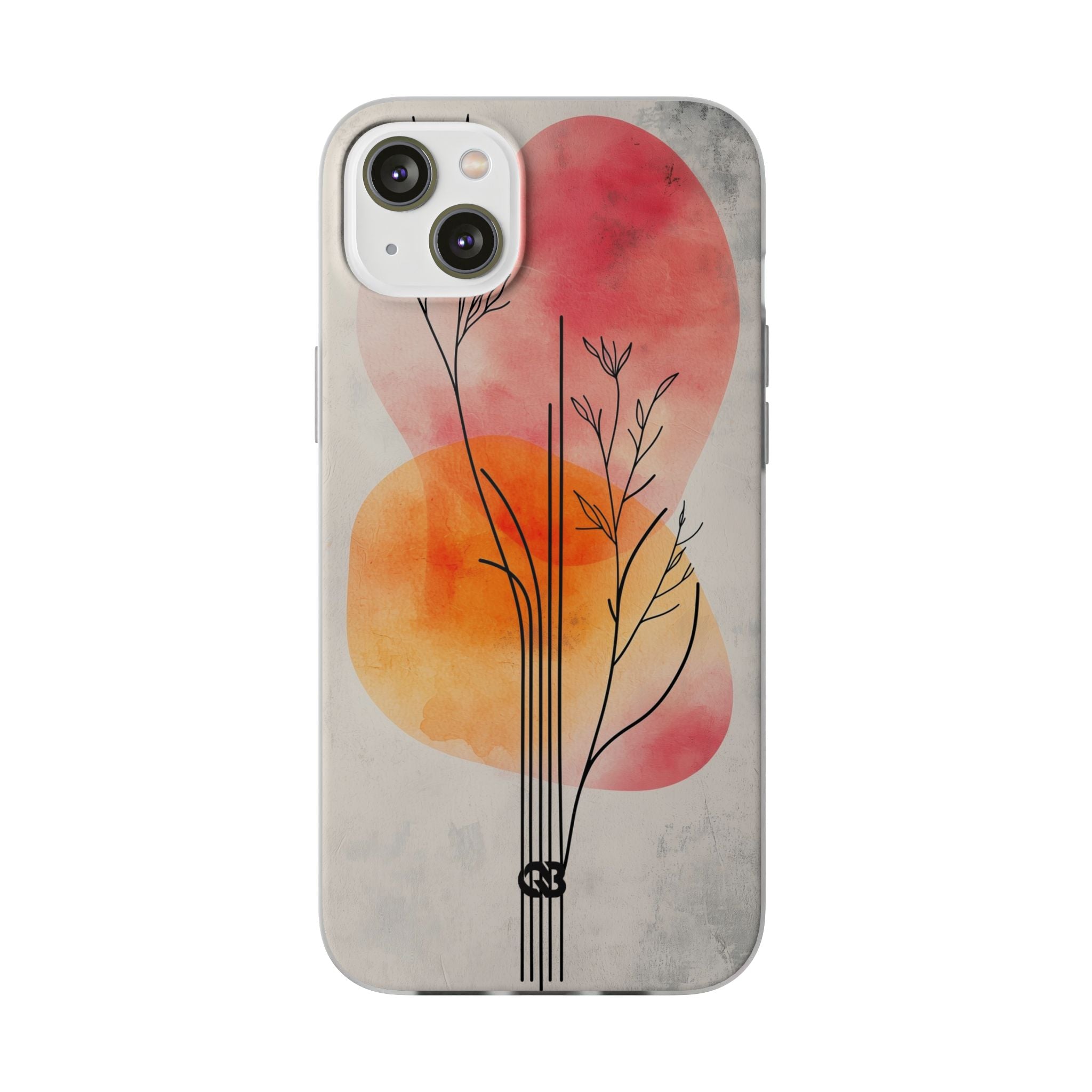 Crimson Bloom Lineage · Soft Phone Case for iPhone
