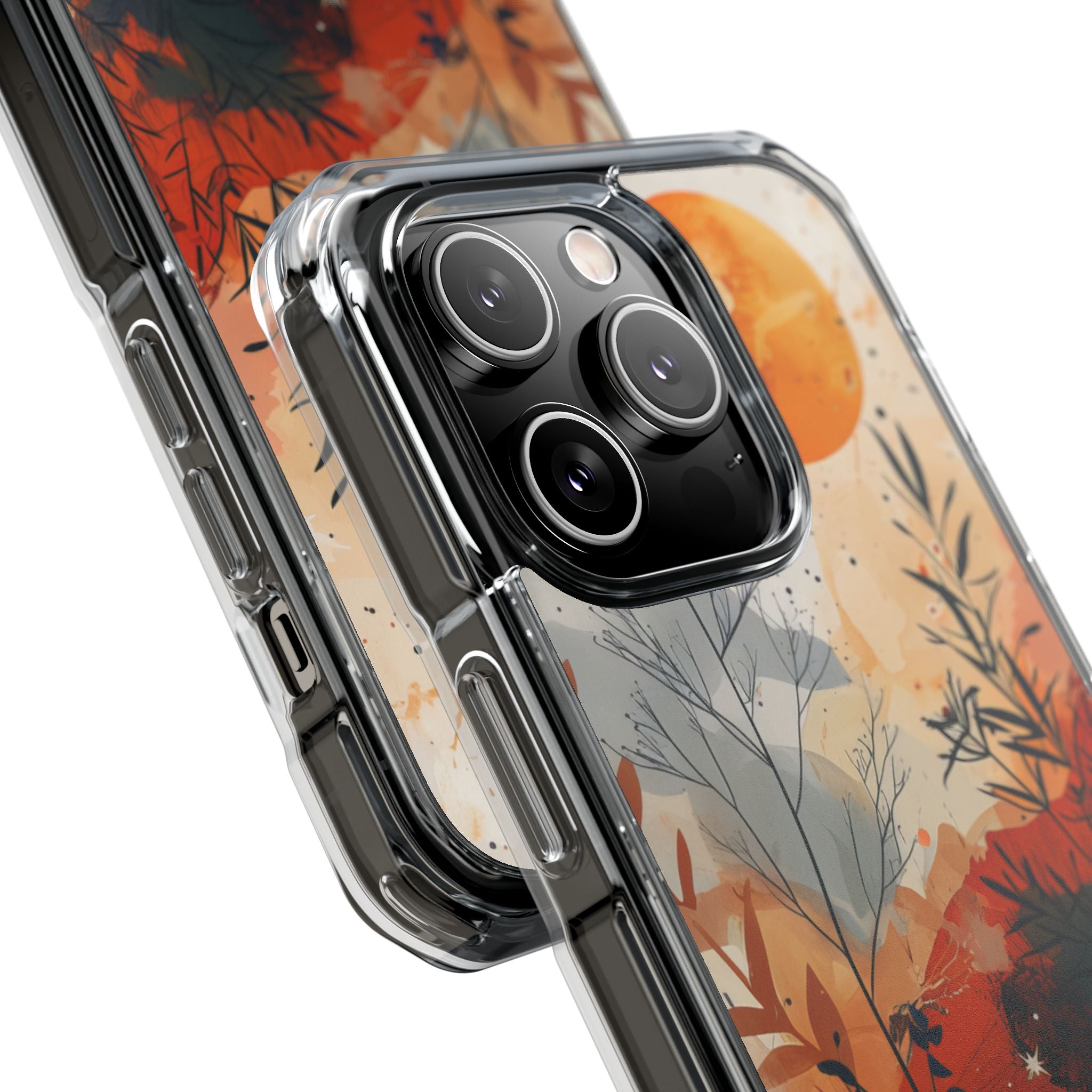 Orange Solstice iPhone 14 Pro Case - Impact