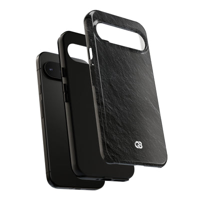 Black Tough Phone Case for Google Pixel - Raw Obsidian Slate