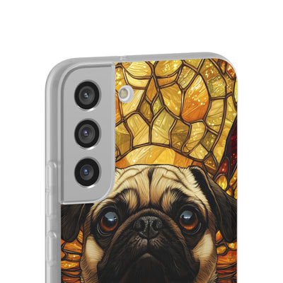 Amber Pug Divinity · Soft Phone Case for Samsung