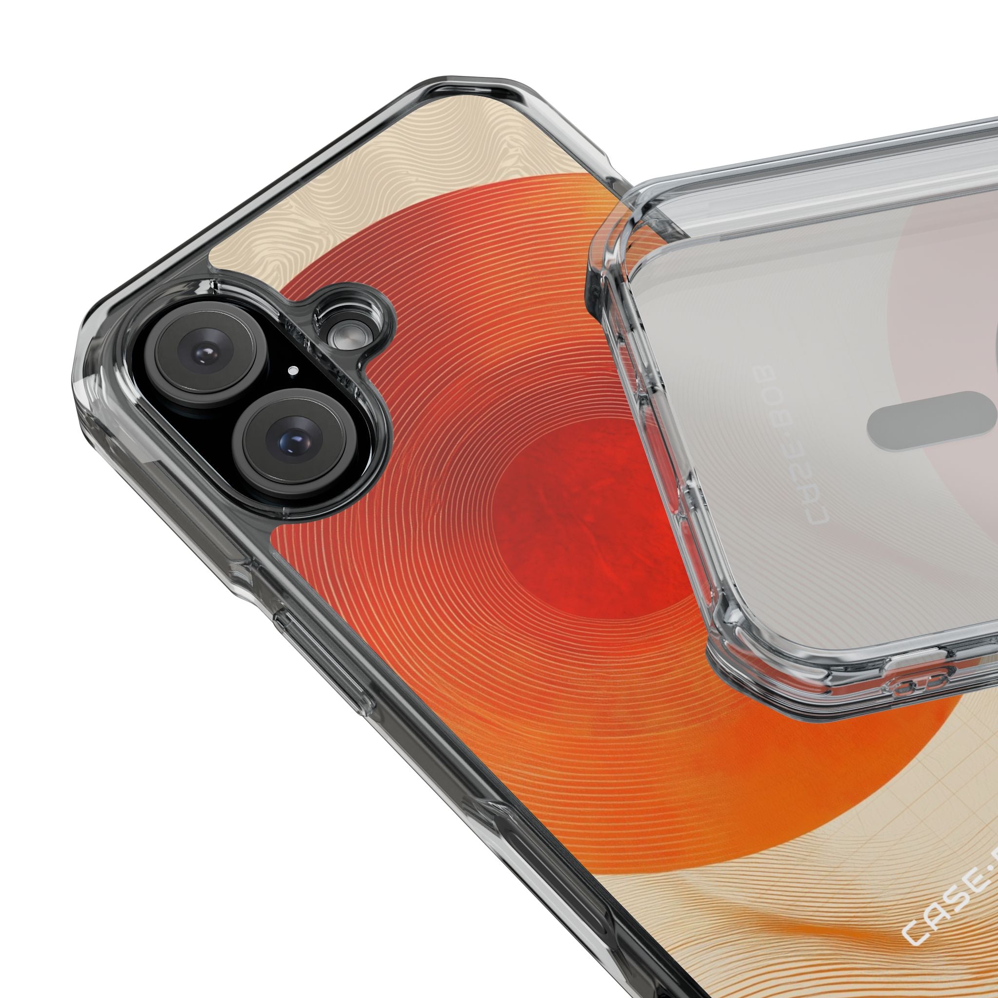 Sunburst Swirl iPhone 16 Case - Impact