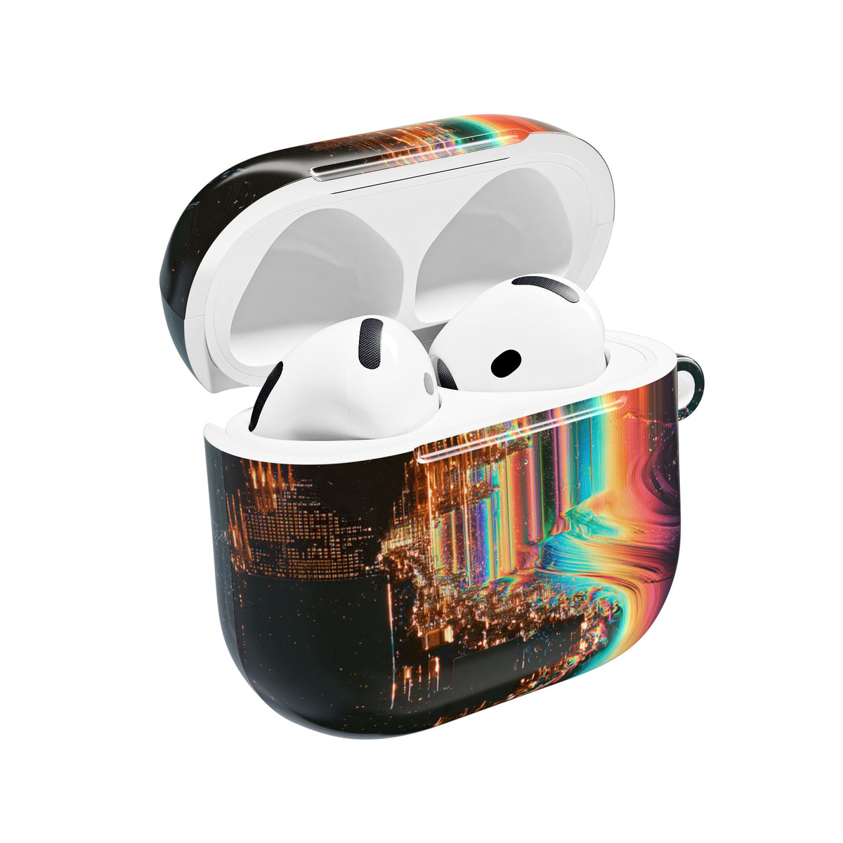 Prismatic Circuit · Hard Case for AirPods & AirPods Pro · Black