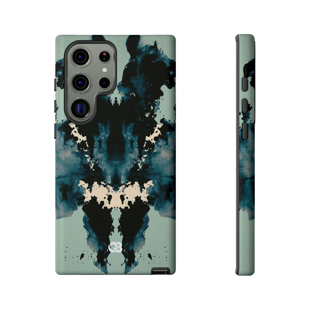 Rorschach Ink Void · Tough Phone Case for Samsung · Black