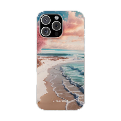 Pink Tree Breeze iPhone 16 Pro Max Case - Soft