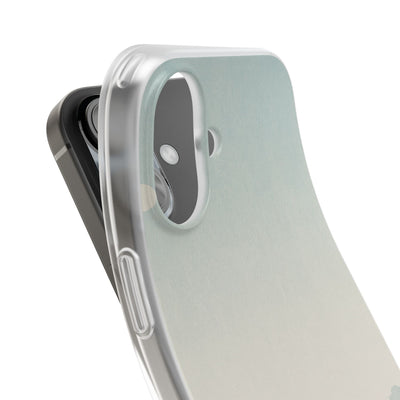 Blue Lite Phone Case for iPhone - Mist Valley Pagoda