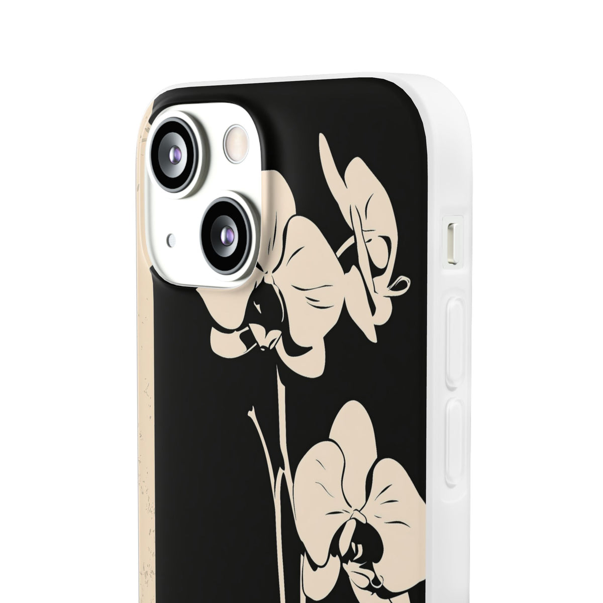 Nocturne Orchid · Lite Phone Case for iPhone ·  Black
